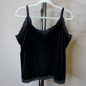 Coldwater Creek Velvet Cami